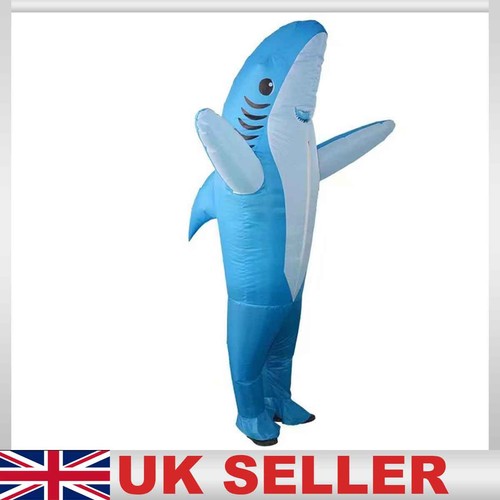 Inflatable shark costume adult - shark,