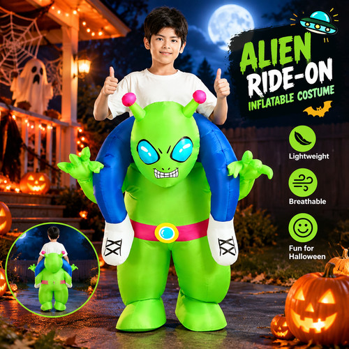 Inflatable alien costume - inflatable,