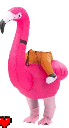 Inflatable costume for - costume, adult