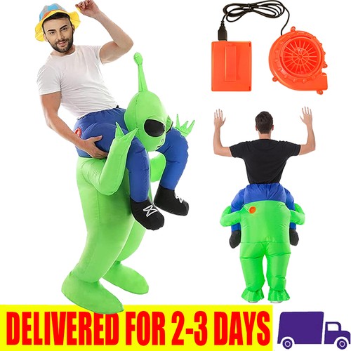 Alien inflatable costume - costume, fancy