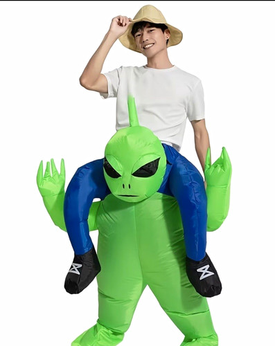 Inflatable alien fancy dress - inflatable,