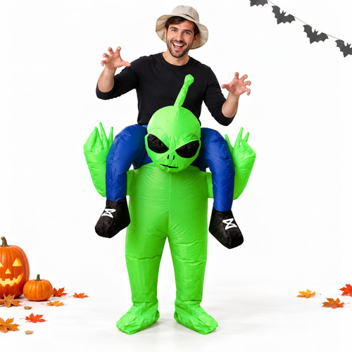 Adult inflatable green - inflatable,