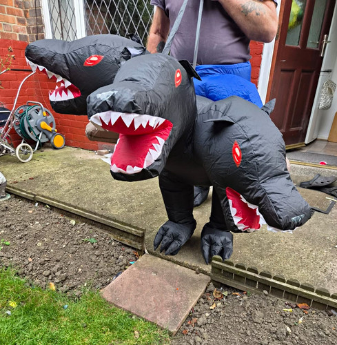 Adult inflatable cerberus - inflatable,