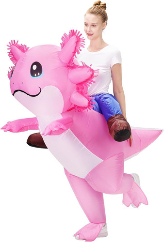 Inflatable axolotl costume for - axolotl,