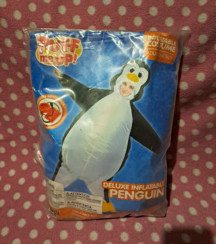 Puff inflatable penguin - inflatable,