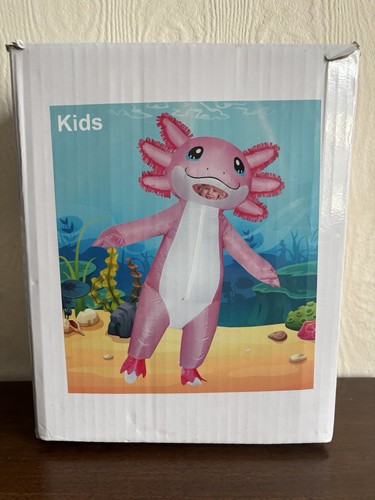 Axolotl inflatable costume