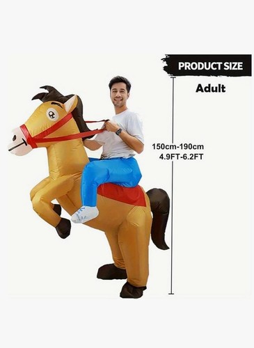 Inflatable horse costume - inflatable,