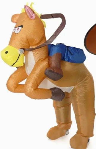 Inflatable ride horse - inflatable,
