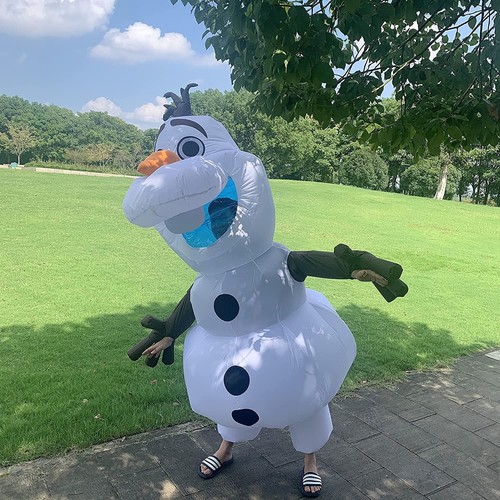 Olaf costume inflatable - costume,