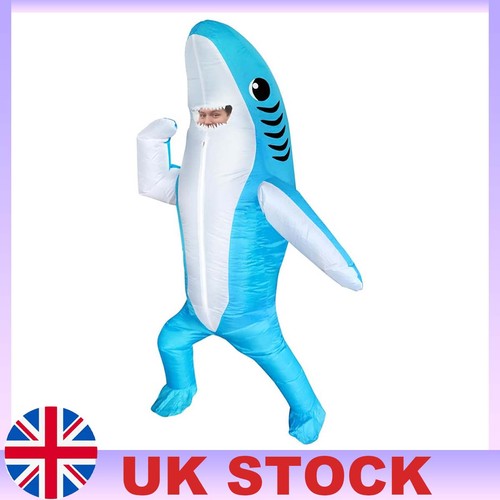 Inflatable shark costume - shark, adult