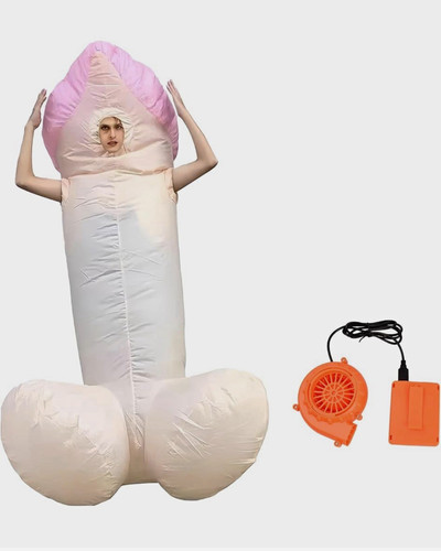 Inflatable costume penis - inflatable,