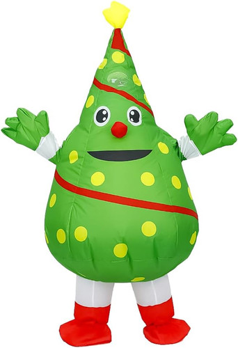 Inflatable christmas costume - christmas,