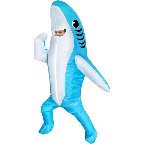 Inflatable shark costume - inflatable, for