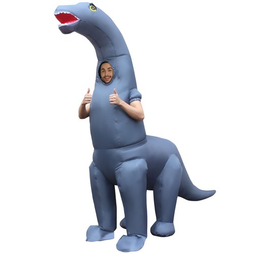 Inflatable diplodocus costume - diplodocus,