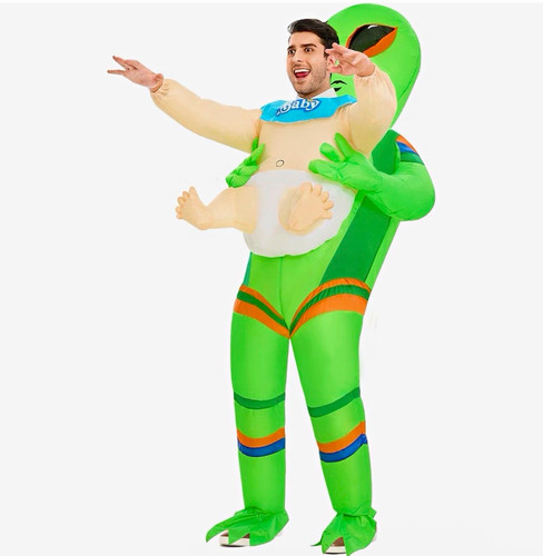 Inflatable alien carry - carry-me, baby