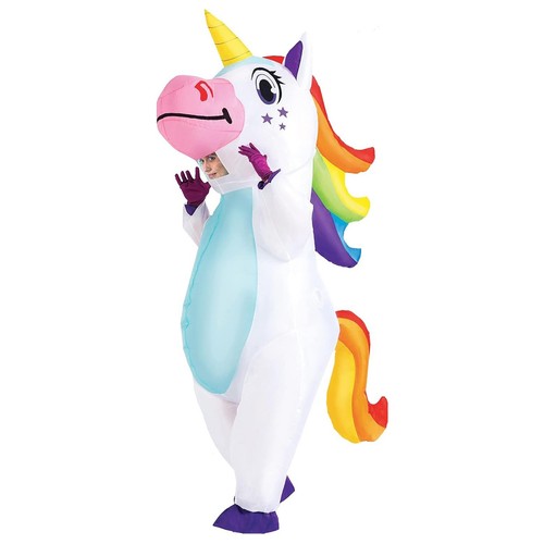 Inflatable unicorn costume - inflatable,