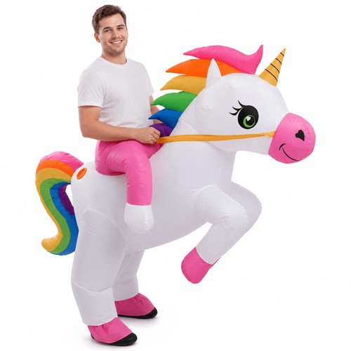 Inflatable unicorn costume - inflatable,