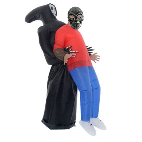 Inflatable grim reaper costume - inflatable,