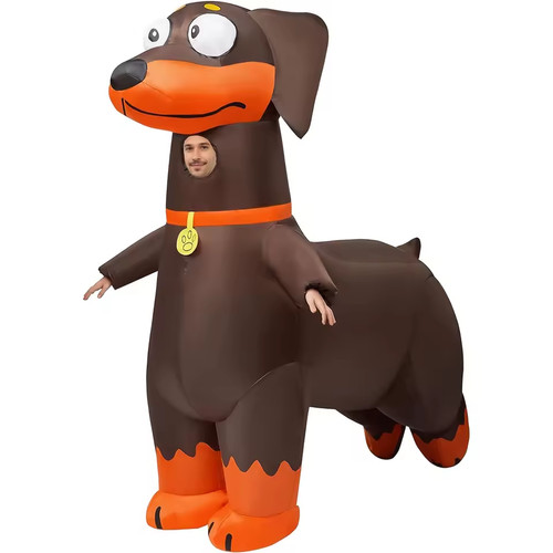 Adult dachshund dog inflatable - dachshund,