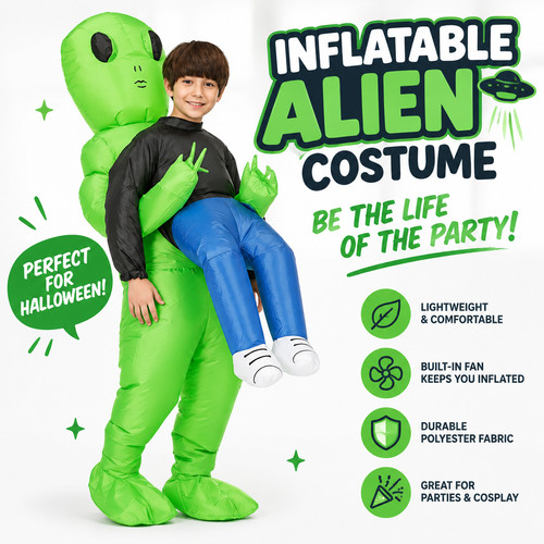Funny kids inflatable - inflatable, masked