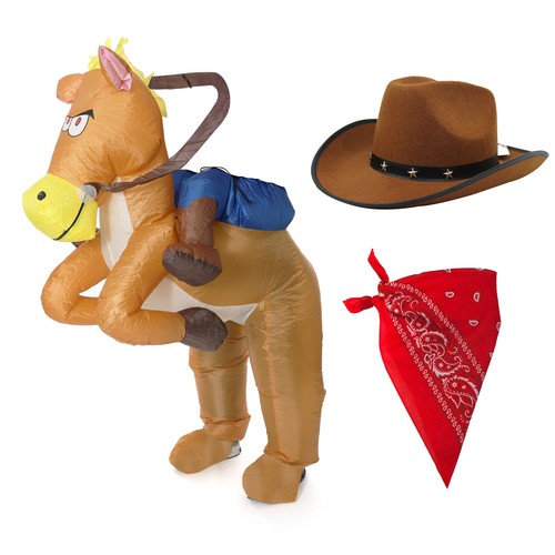 Cowboy costume inflatable - cowboy,