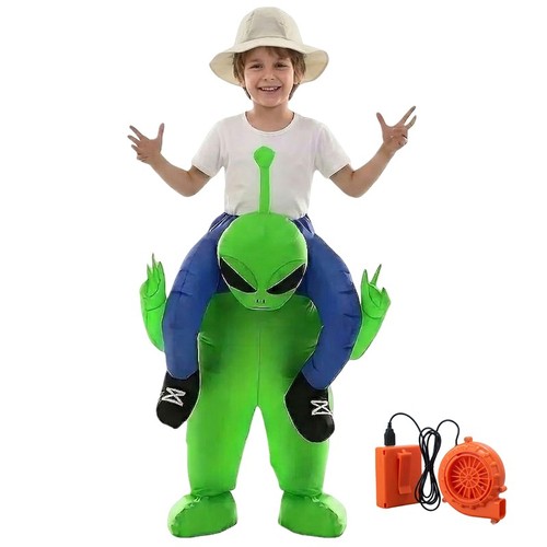 Inflatable alien costume kids - alien,