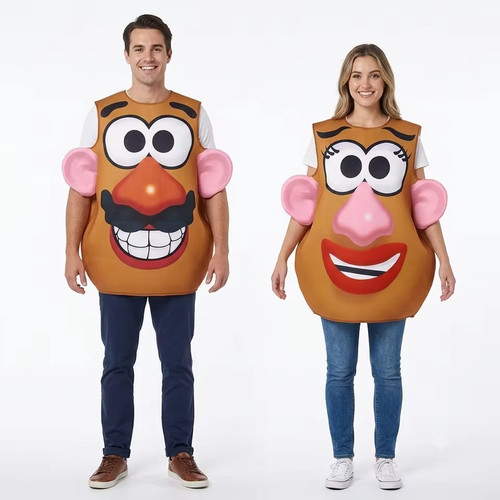 Funny potato head - potato,