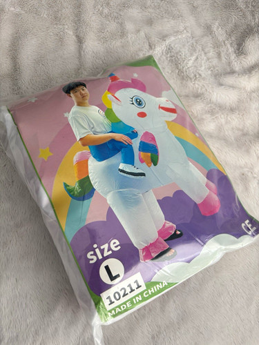 Inflatable unicorn fancy dress - unicorn,