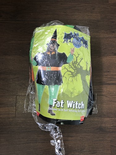 Halloween inflatable fat - fat, witch