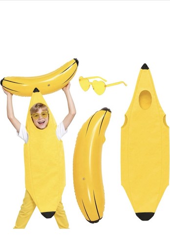 Banana costume kids 3pcs - costume, kids,