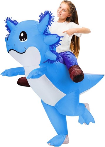 Inflatable axolotl costume for - inflatable,
