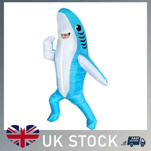 Inflatable shark costume adult - costume,