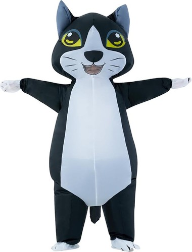 Joybro inflatable black cat - black,