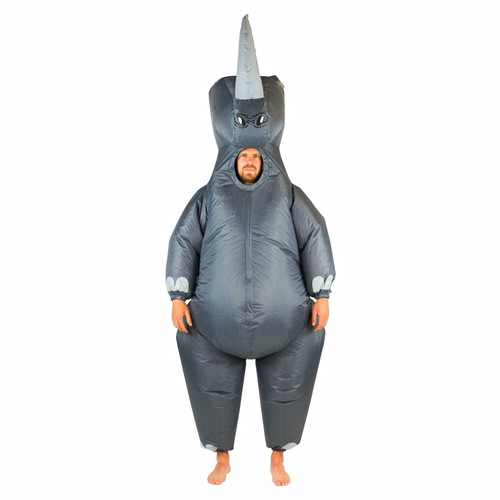 Inflatable grey rhino fancy - inflatable,