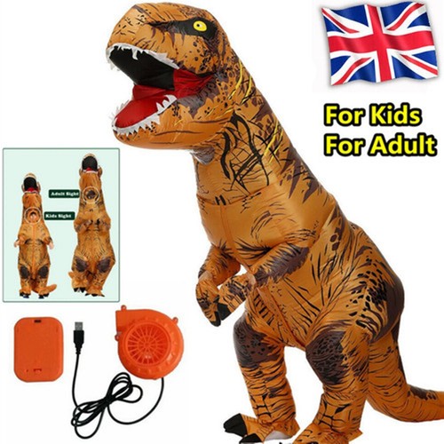 Rex inflatable costume adult - t-rex,