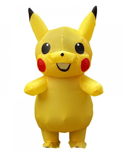 Adult inflatable yellow mouse - inflatable,
