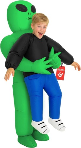 Kids inflatable alien costume - inflatable,