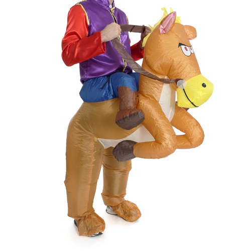 Inflatable horse costume - inflatable,