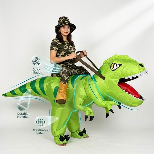 Rex inflatable costume - rex,