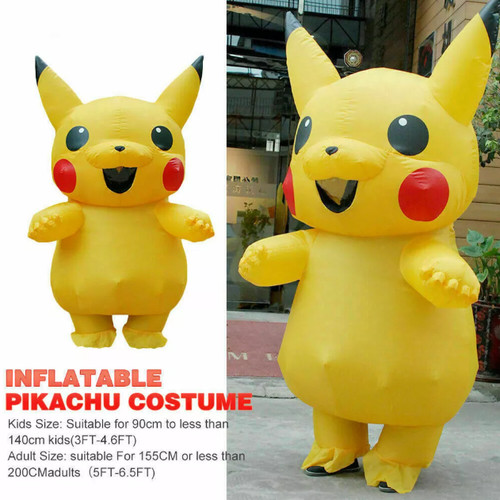 Mascot pikachu inflatable - mascot,