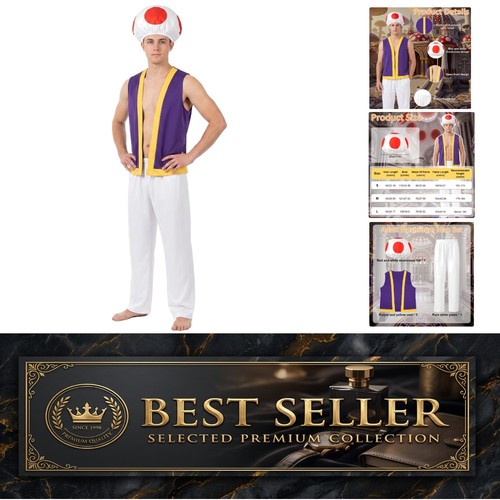 Adult videogame mushroom man - mushroom,