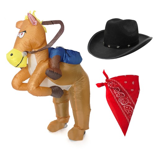 Cowboy costume inflatable - cowboy,
