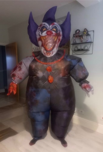 Inflatable killer clown