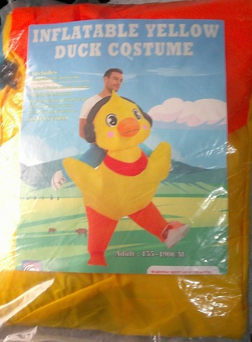 Inflatable duck costume for - inflatable,