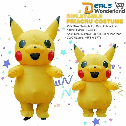Mascot pikachu inflatable - pikachu,