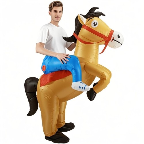 Inflatable horse costume - inflatable,