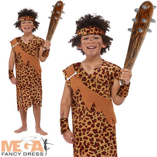 Cave boy kids - fancy, dress
