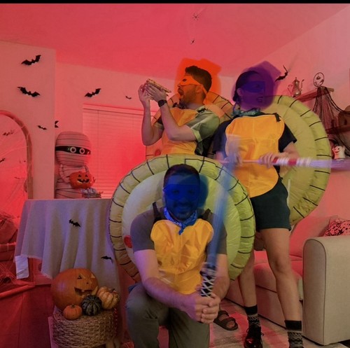 Inflatable turtle shell - inflatable,