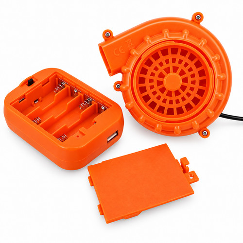 Inflatable costume fan - costume, blower